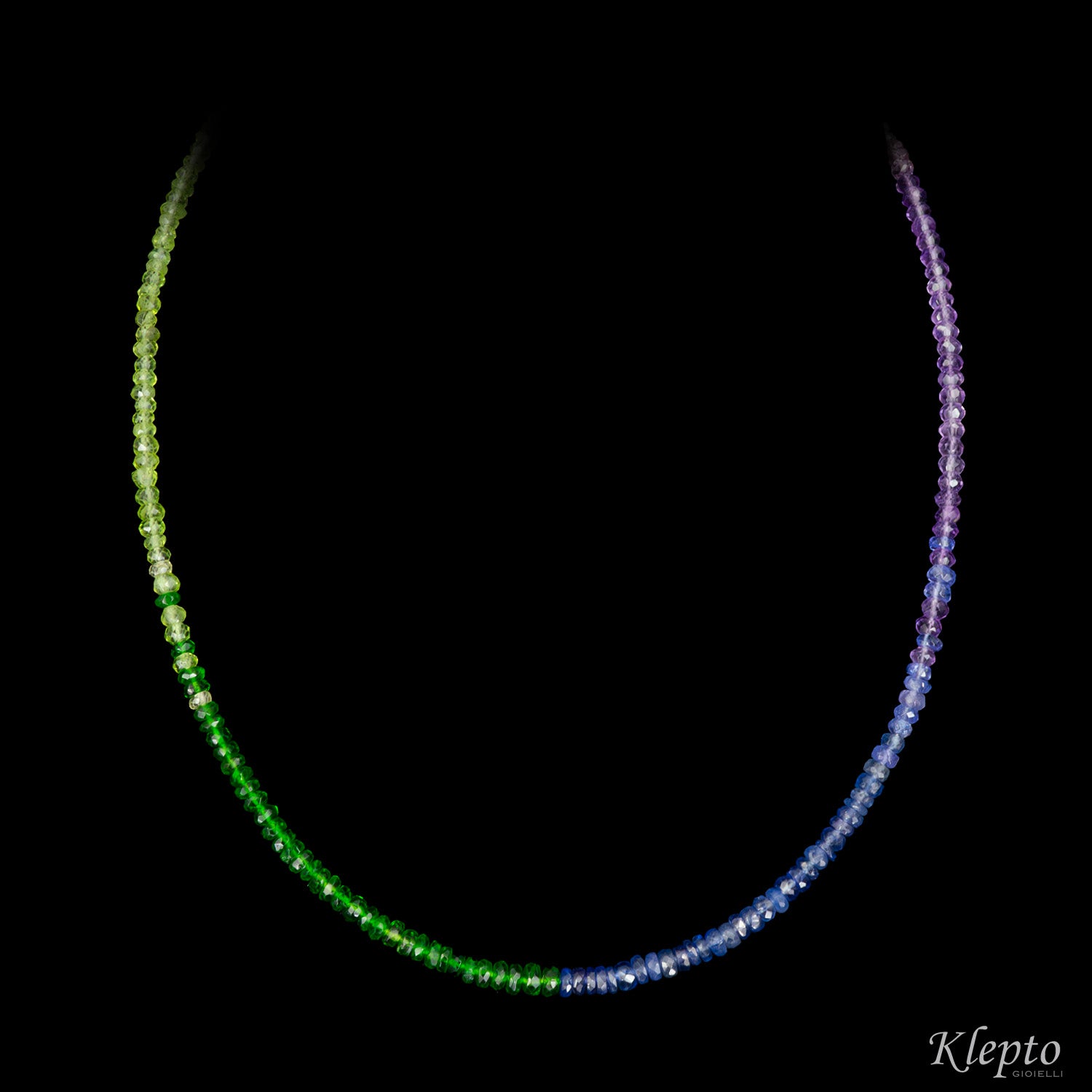 Collana Rainbow corta