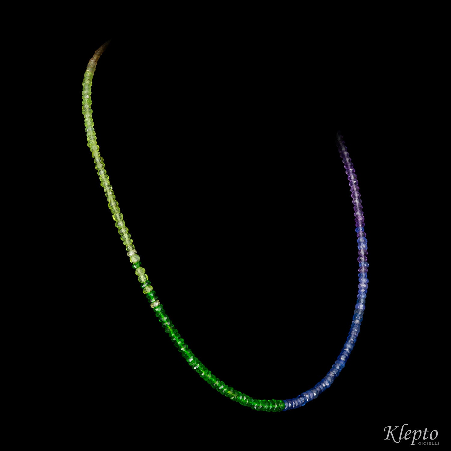 Collana Rainbow corta